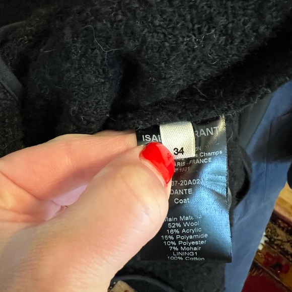 ISABEL MARANT DANTE COAT - Picture 5 of 5